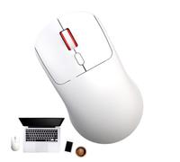 Mouse wireless per computer, tecnologia di connessione 2,4 G, 800 1200 1600 DPI, clic silenzioso, impugnatura ergonomica, dispositivo di controllo regolabile 11 x 6 x 3,7 cm, ricevitore USB incluso
