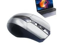 Mouse wireless per laptop | Computer ottico USB - per PC alimentati a batteria, forniture per notebook multiuso sala riunioni, scuola - SculptedProfile PolycarbonateShell PortableForm