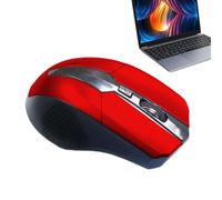 Mouse wireless per laptop sottile, ricevitore plug-and-play, tracciamento ottico ad alta precisione, modalità di spegnimento automatico a risparmio energetico, forma compatta portatile | Periferica