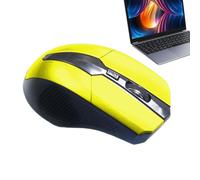 Mouse wireless per laptop sottile, ricevitore plug-and-play, tracciamento ottico ad alta precisione, modalità di spegnimento automatico a risparmio energetico, forma compatta portatile | Periferica