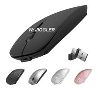 Mouse wireless per MacBook Air Pro iMac Desktop Computer Laptop con Jiggler, mouse wireless Bluetooth USB C ricaricabile silenzioso Mouse Mover non rilevabile compatibile con Surface Pro/Chromebook
