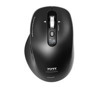 Port Designs Mouse Business senza fili 2.4 GHz Bluetooth ricaricabile silenzioso