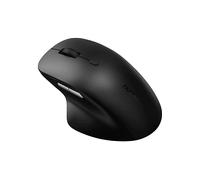 Rapoo Mouse wireless (compatto, wireless, Bluetooth, USB A, DPI 3600, 34 pulsanti, silenzioso, mouse, mouse, ottico) nero
