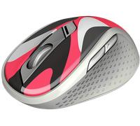 MOUSE WIRELESS RAPOO M500 Silent, Collegamento Bluetooth + USB Type-A, Ingresso: Otticamente a mezzo LED, Scrolling a Rotella, Risoluzione max 1600 dpi, Grigio, Rosso, Bianco