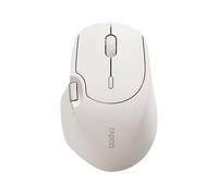MOUSE WIRELESS RAPOO MT560, Collegamento RF Wireless + Bluetooth, Ingresso: Otticamente a diodi laser, Scrolling a Rotella, Risoluzione max 4000 dpi, Crema (colore)