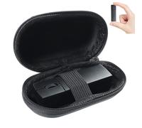 Mouse wireless ricaricabile, dual-mode silenzioso Bluetooth mouse per laptop Mini Finger Mouse (BT 5.1+2.4Ghz) Mouse per computer con custodia per mouse, mouse ergonomico portatile per PC compatibile