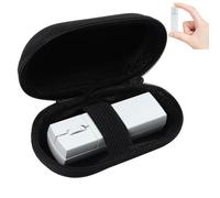 Mouse wireless ricaricabile, dual-mode silenzioso Bluetooth mouse per laptop Mini Finger Mouse (BT 5.1+2.4Ghz) Mouse per computer con custodia per mouse, mouse ergonomico portatile per PC compatibile