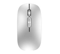 Mouse wireless ricaricabile - Mouse wireless ergonomico vocale con IA da 2,4 G | Mouse USB con silenzioso, 1600 dpi, traduttore 28 lingue per PC, laptop e desktop