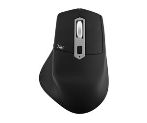 Mouse wireless semi-ergonomico T'nB Dual Connect iClick (nero) - Nouvo
