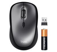 Mouse Wireless Silenzioso con Batteria per Mano Sinistra e Destra 83% Plastica