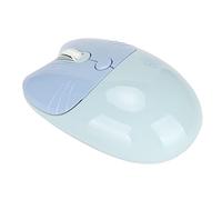 Mouse Wireless Simpatico Cartone Animato Zampa di Gatto Mini Mouse Silenzioso Connessione Wireless 2.4G per Viaggi Ufficio Casa (BLUE)