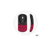 Mouse Wireless - Squid Game - Il Front Man e Soldati - Rosso - USB Wifi - Compatibile con Mac e PC