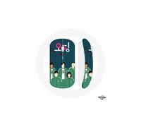 Mouse wireless - Squid Game - Netflix - Chiavetta USB Wi-Fi - Compatibile Mac e PC - Colore verde
