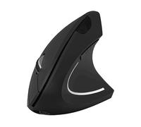 MOUSE WIRELESS SUBBLIM RATON OPTICO DUAL GLIDE VERTICAL ERGO DUAL BATERIA, Collegamento Bluetooth + USB Type-A, Scrolling a Rotella, Risoluzione max 1600 dpi, forma ergonomica, Nero