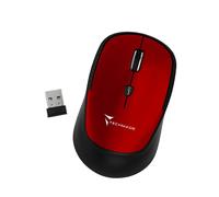 Mouse wireless Techmade TM-XJ35 Red 1600 DPI USB Nano 2.4GHz per PC e notebook