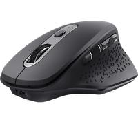 MOUSE WIRELESS TRUST OZAA RECHAR. MOUSE BLACK, Collegamento Wireless, Ingresso: Otticamente a mezzo LED, Scrolling a 2 direzioni, Risoluzione max 2400 dpi, Black