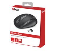 MOUSE WIRELESS TRUST SENZA FILO FILI ERGONOMICO PC NOTEBOOK OTTICO 1000 DPI