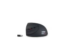 Mouse Wireless - URBAN FACTORY - EML20UF-V2 - Ergonomico - Per Mancini - Nero