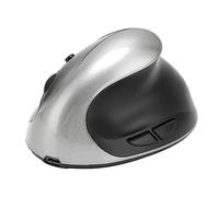 Mouse Wireless Vertical Mouse 6 Keys Ergonomic Recargable DPI Office Regolabile DPI, Promuove la Postura Naturale delle Mani, Ideale per Utenti di Computer Desktop per Laptop PC (ABS, Black,