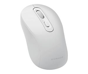 MOUSE WIRELESS VIVANCO VNITMOUSEBTW, Bianco