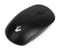 MOUSE WIRELESS VULTECH MW-09N, Collegamento RF Wireless + USB Type-C, Scrolling a Rotella, Risoluzione max 1600 dpi, Nero