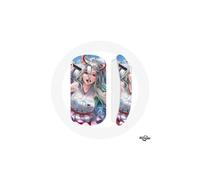 Mouse Wireless - Yamato - One Piece - Bianco - Compatibile con Mac e PC - USB Wi-Fi