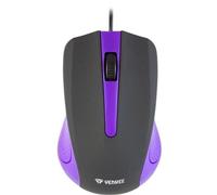 Mouse Yenkee Yms 1015pe USB 1000 DPI Nero/Viola Ergonomico