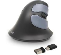 Mouse Yenkee Yms 5030 Wireless Ergonomico 1600DPI Grigio Blu 6 Pulsanti