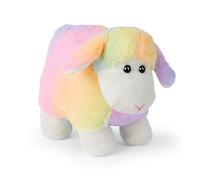 Mousehouse - adorabile agnellino di peluche - color arcobaleno - 25 cm