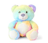 Mousehouse - adorabile orsacchiotto di peluche - color arcobaleno - 25 cm
