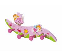 Mousehouse - appendiabiti da parete a 4 ganci per cameretta bambini - angeli