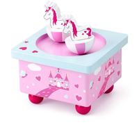 Mousehouse - carillon in legno per bambini - tema unicorno
