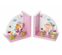 Mousehouse - fermalibri in legno colorato per cameretta bambini - angeli