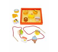 Mousehouse Gifts Set da Gioco per Bambine Tradizionale con Elementi con Torte e Gelati con Corde e Lacci