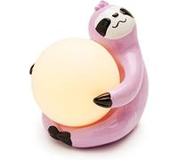 Mousehouse Gifts - LED rosa bradipo luce notturna, lampada camera da letto per bambini per ragazzi e ragazze