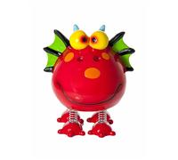 Mousehouse Gifts - Salvadanaio a forma di dinosauro con ali - rosso