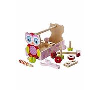 Mousehouse - giocattolo in legno con attrezzi per bambini - gufo