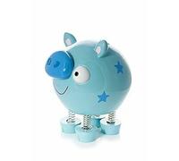 Mousehouse - Salvadanaio regalo a forma di maiale per bambini e bambine - blu