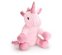 Mousehouse - unicorno di peluche in velluto a coste - rosa - 25 cm (10")