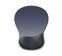 Mousepad Con Supporto Polso Tappetino for mouse con poggiapolsi for ergonomico supporto for il polso for da gioco cuscino dal design concavo e non(Color 1)