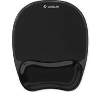 Mousepad Subblim Ergo Crystal Flex con poggiapolso in gel 225x195 mm