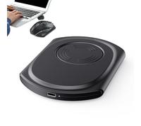 Mouses Mouses Noissesse Senza-Mover Touse Computer Ultro-Sottile, Pad Vibriante Senza Driver | Il Dispositivo Shaker Del Mouses Plug-And-Play Mantiene in Movimento Il Mouses, Soluzione Di Jiggler Auto