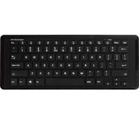 Mousetrapper Type Mini Wireless tastiera Universale USB + RF Senza fili + Bluetooth QWERTY Nordico Nero - Nouvo