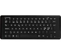 Mousetrapper Type Mini Wireless tastiera Universale USB + RF Senza fili + Bluetooth QWERTY Nordico Nero - Nouvo