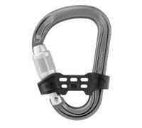Mousqueton PETZL ATTACHE BAR (GRIGIO) SCREW-LOCK