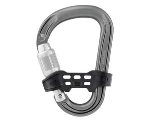 Mousqueton PETZL ATTACHE BAR (GRIGIO) SCREW-LOCK