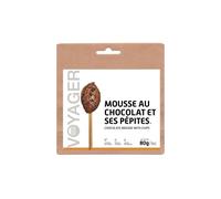 Mousse al cioccolato con scaglie