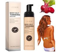 Mousse Autoabbronzante Corpo, Mousse Corpo Solare Istantanea Natural Glow, Mousse Abbronzante Naturale Senza Sole, Senza Aloni, Leggera E Ad Assorbimento Rapido, Non Appiccicosa (1 pz)