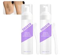 Mousse depilatoria delicata, mousse depilatoria schiumogena per tutto il corpo e la linea bikini, spray depilatorio indolore, spray depilatorio liscio, corpo liscio come la seta gambe (2PCS)