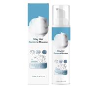 Mousse depilatoria setosa, spray depilatorio schiumogeno, crema depilatoria per il viso per donne e uomini, delicata e impeccabile (1pc)